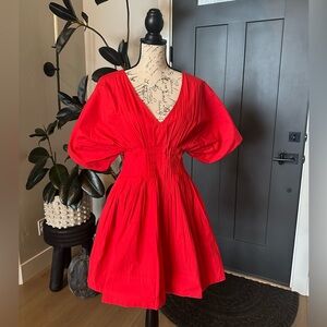 ASOS Vibrant Red Mini Dress